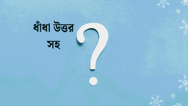 নোংরা ধাঁধা উত্তর সহ