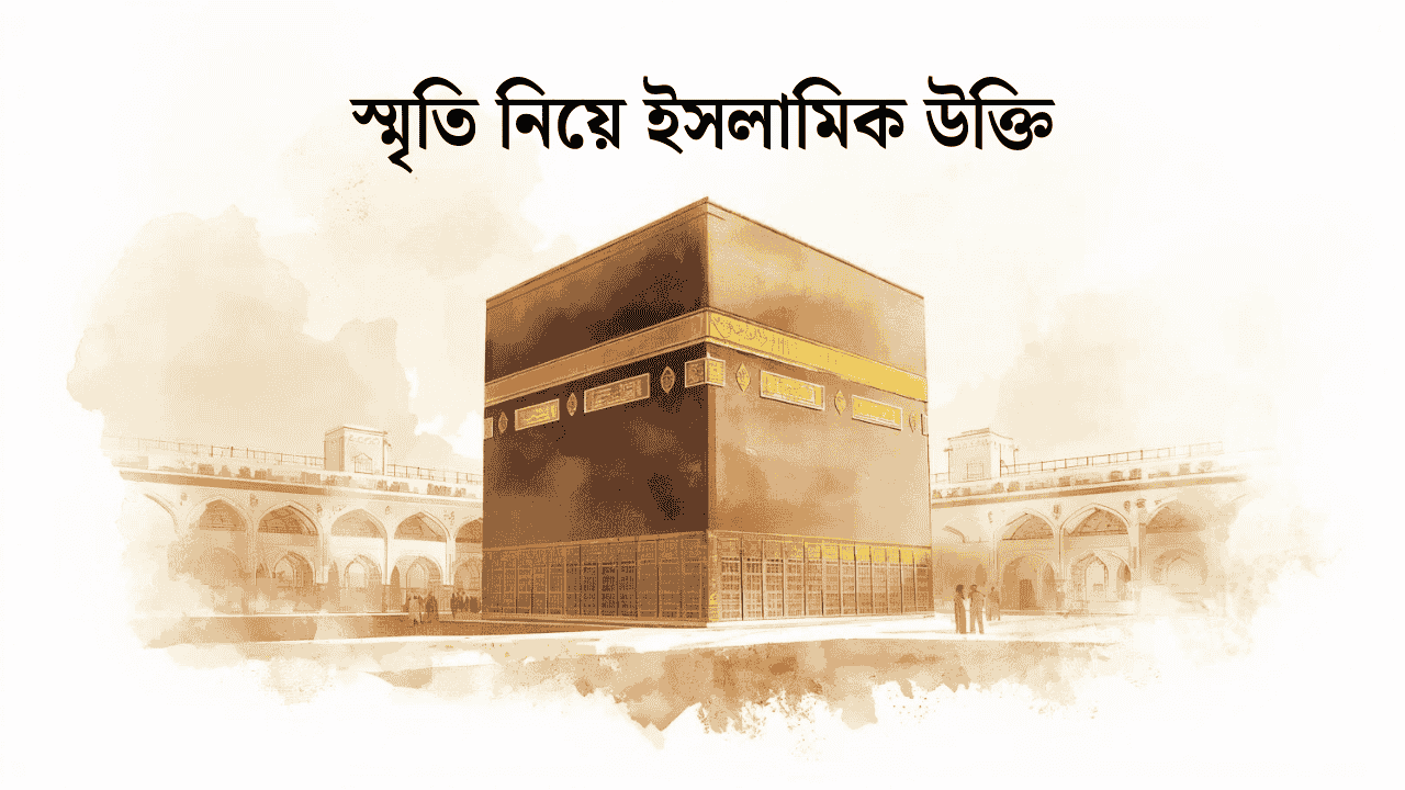 স্মৃতি নিয়ে ইসলামিক উক্তি